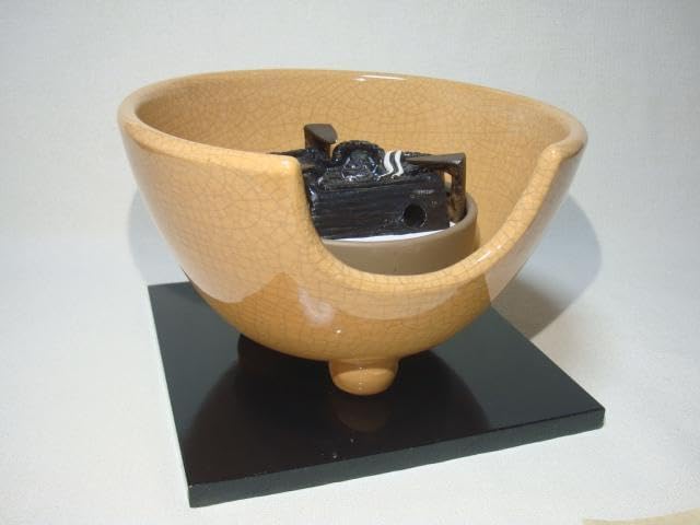 茶道具 野々田式 電熱器 さつま枇杷色 未使用・長期保管品 野々田商店